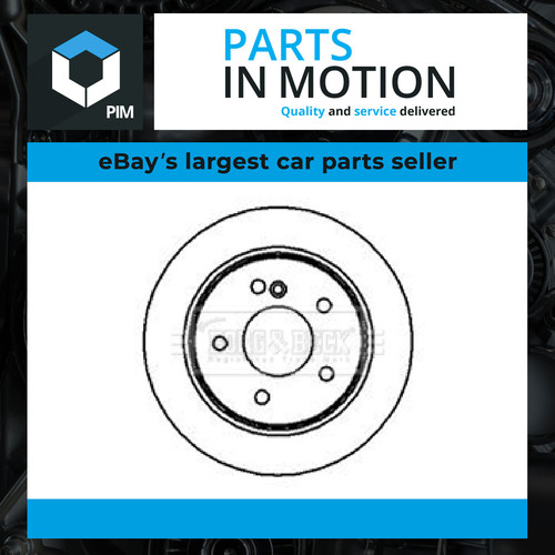Brake discs pair - pair, fits